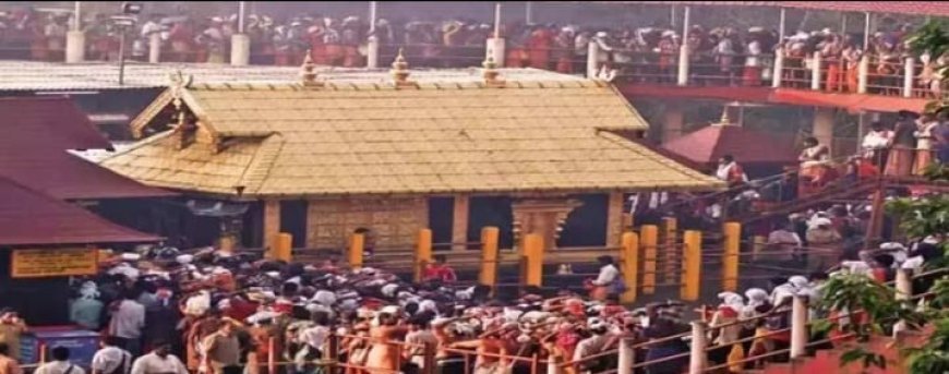 అయ్యప్పలతో కిక్కిరిసిన శబరిమల