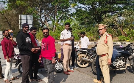 హైవే పై ప్రమాదాల నివారణకు హెల్మెంట్ తప్పని సరి - ట్రాఫిక్ యస్ఐ ఆర్ శ్రీనివాసరావు 