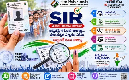 SIR తో ఓటరు జాబితా ప్రక్షాళన