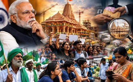 మోదీ ప్రభుత్వంపై నిరసనలు ప్రజా అసంతృప్తి