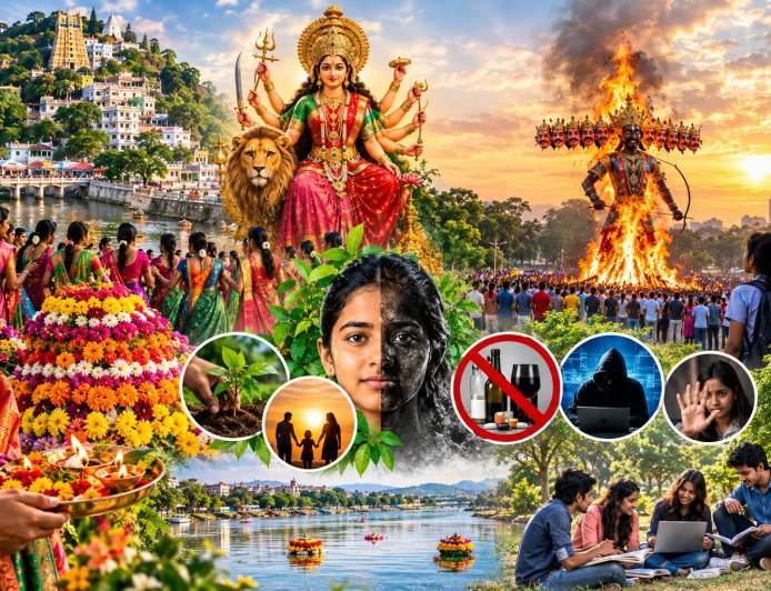 దసరా అంటే పండుగ మాత్రమే కాదు.. ప్రజా చైతన్యానికి విజయ సంకేతం!