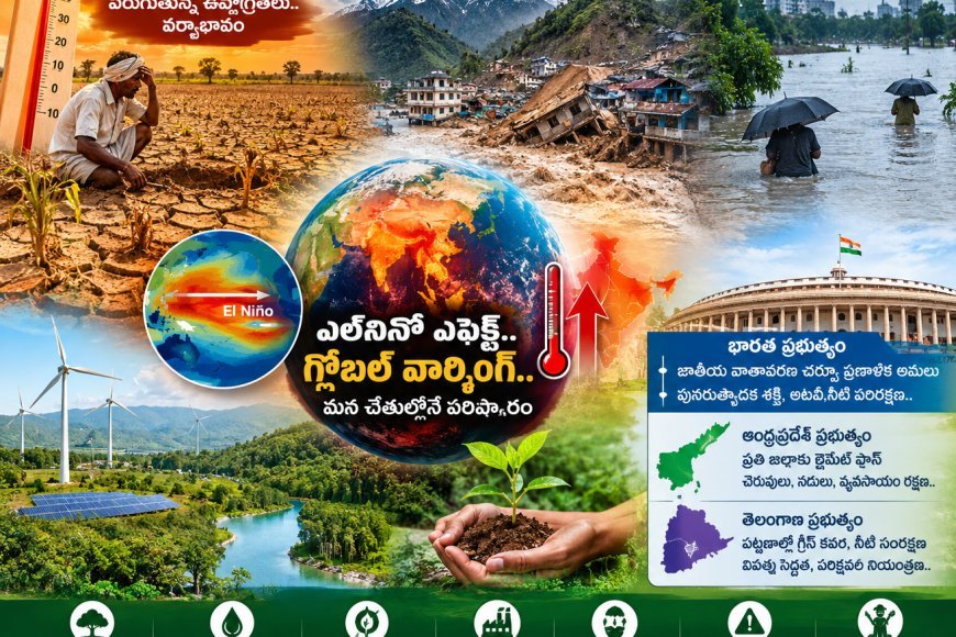 ఎల్‌.ని.నో.. పెరుగుతున్న ఉష్ణోగ్రతలు - నేపాల్ విపత్తులు
