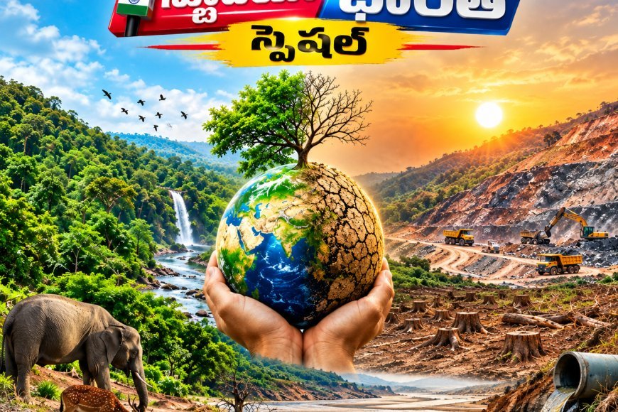 ప్రకృతి వనరులపై మితిమీరిన ఒత్తిడికి మూల్యం చెల్లిస్తున్న మనిషి