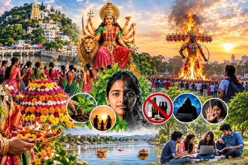 దసరా అంటే పండుగ మాత్రమే కాదు.. ప్రజా చైతన్యానికి విజయ సంకేతం!