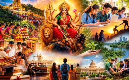 దుర్గమ్మ ఆరాధన నుంచి దుర్మార్గాల నిర్మూలన వరకు