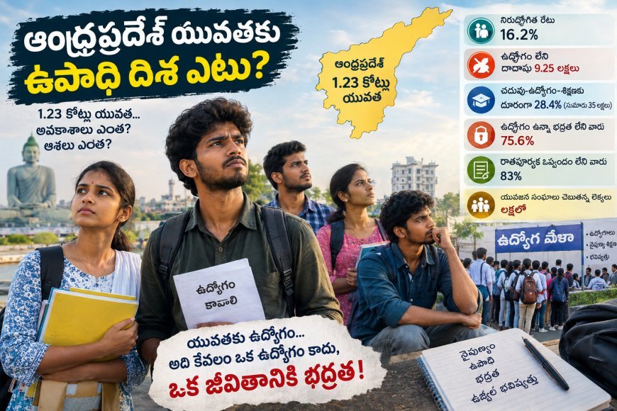 యువత చేతిలో డిగ్రీ… భవిష్యత్తుపై సందిగ్ధత!